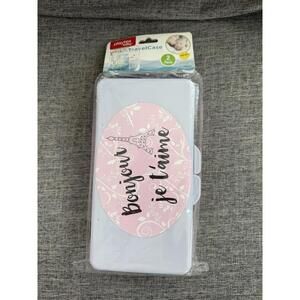 Playtex Baby Travel Wipes Cases On The Go Pack Of 2 Pink New